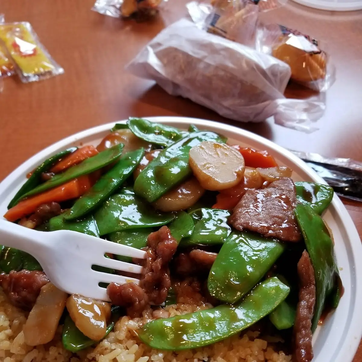 Beef and Snow Peas