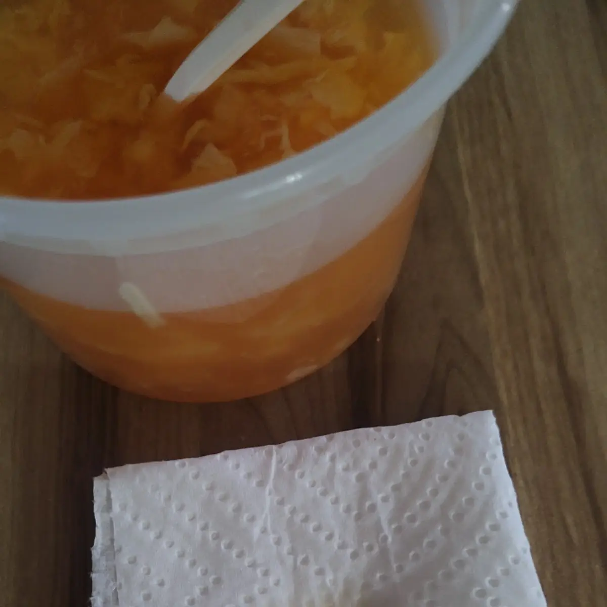 Egg Drop Soup with Mold