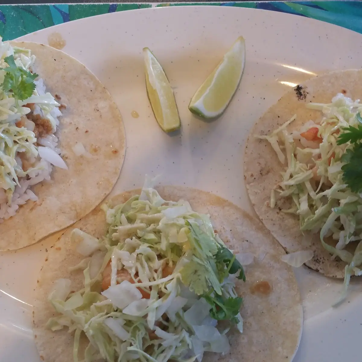 Garlic Shrimp Tacos