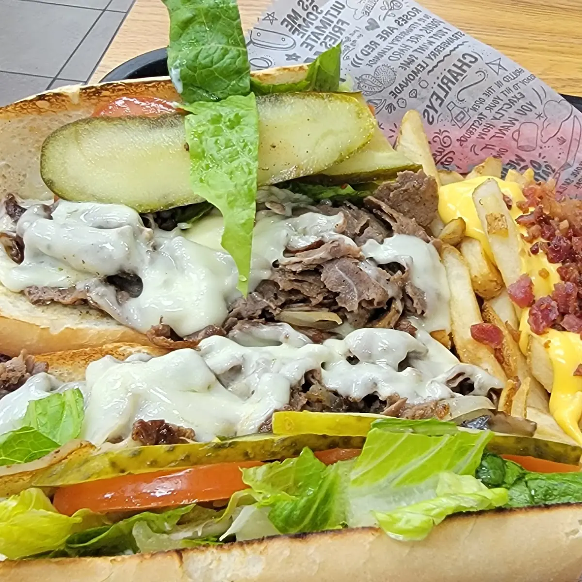 Philly Cheesesteak Sandwich