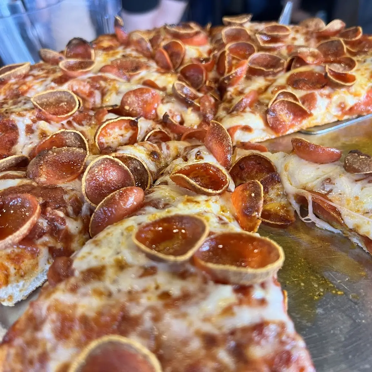 Peperoni and Olive Pizza