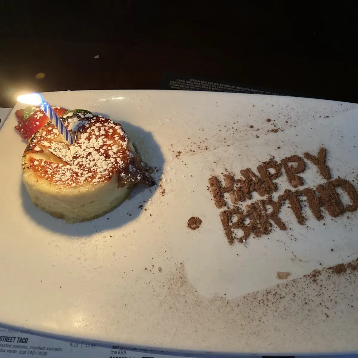Happy Birthday Cheese Cake