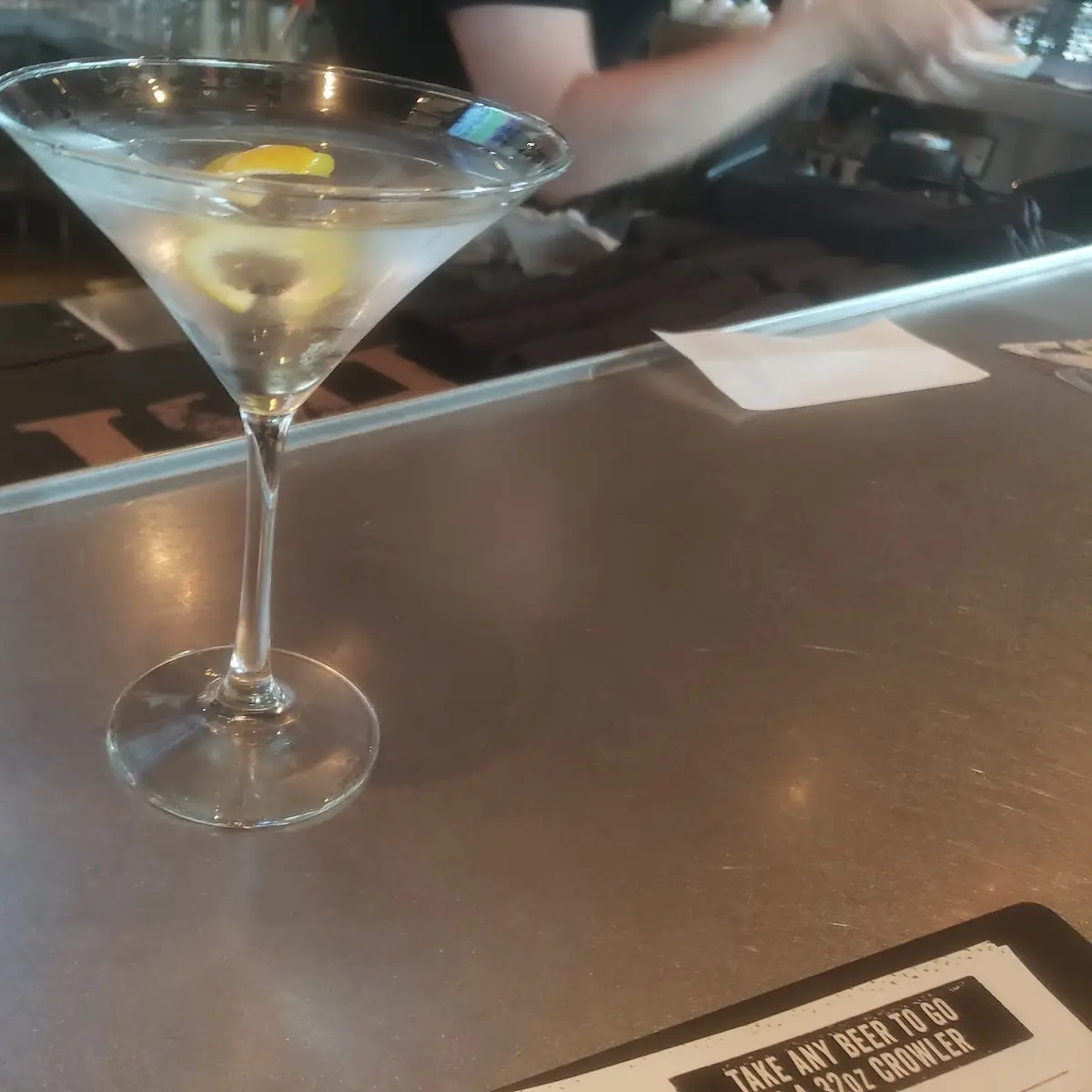 Lite Lemon Drop Martini