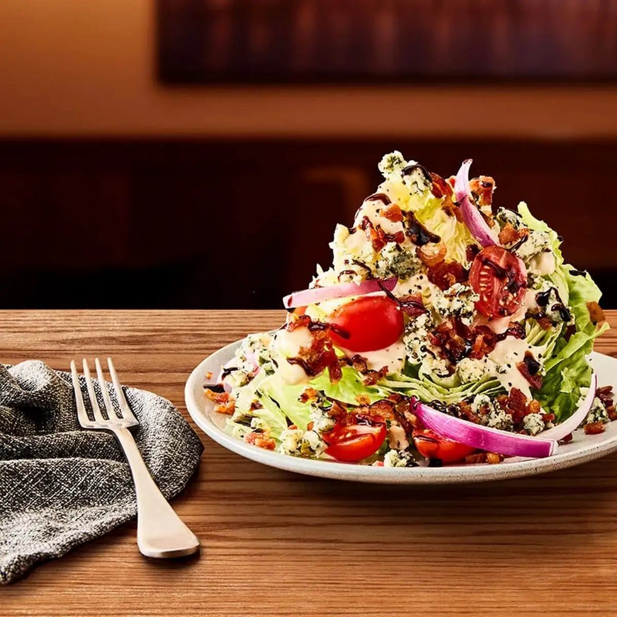 Classic Blue Cheese Wedge Side Salad