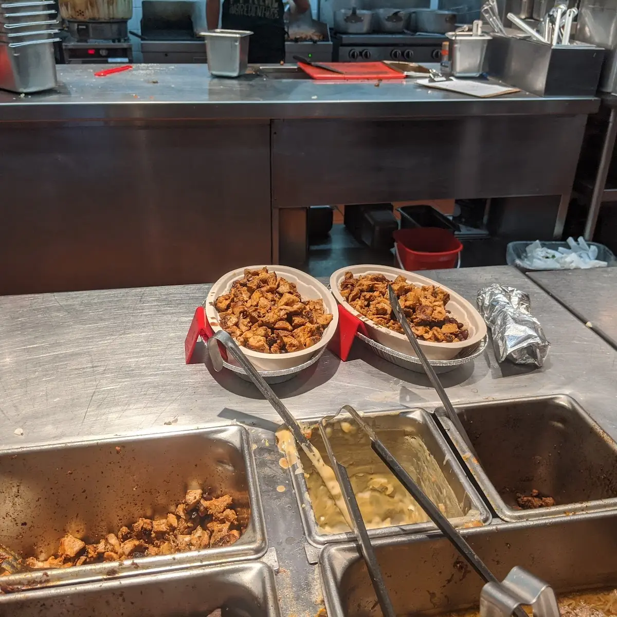 Burrito Bowl Brown Rice Double Black Beans Double Chicken