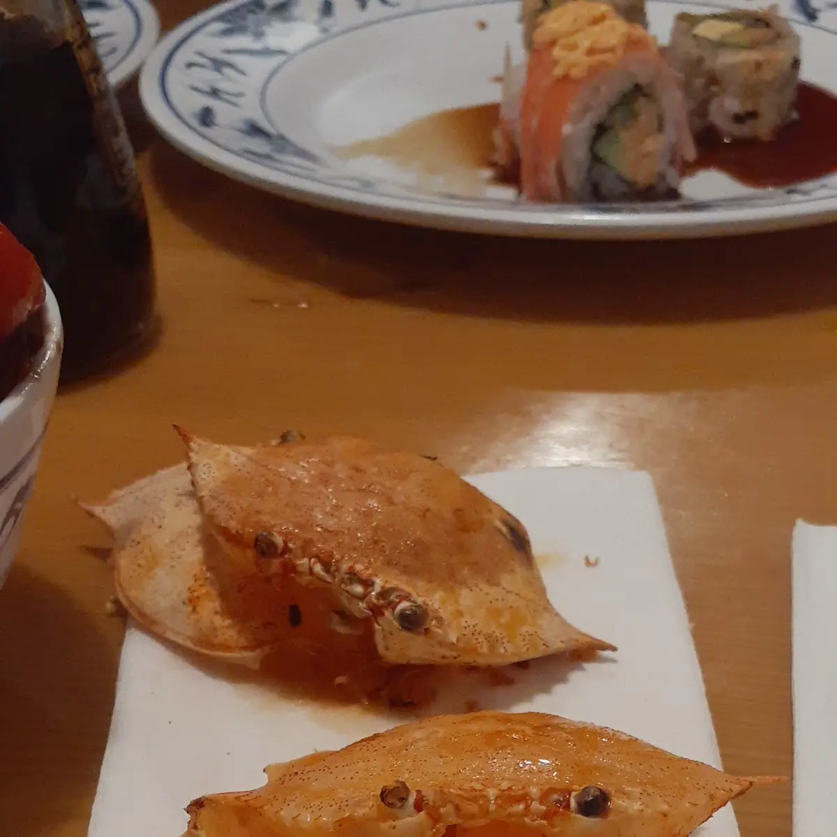 Stuffed Crab from the Lunch Buffet