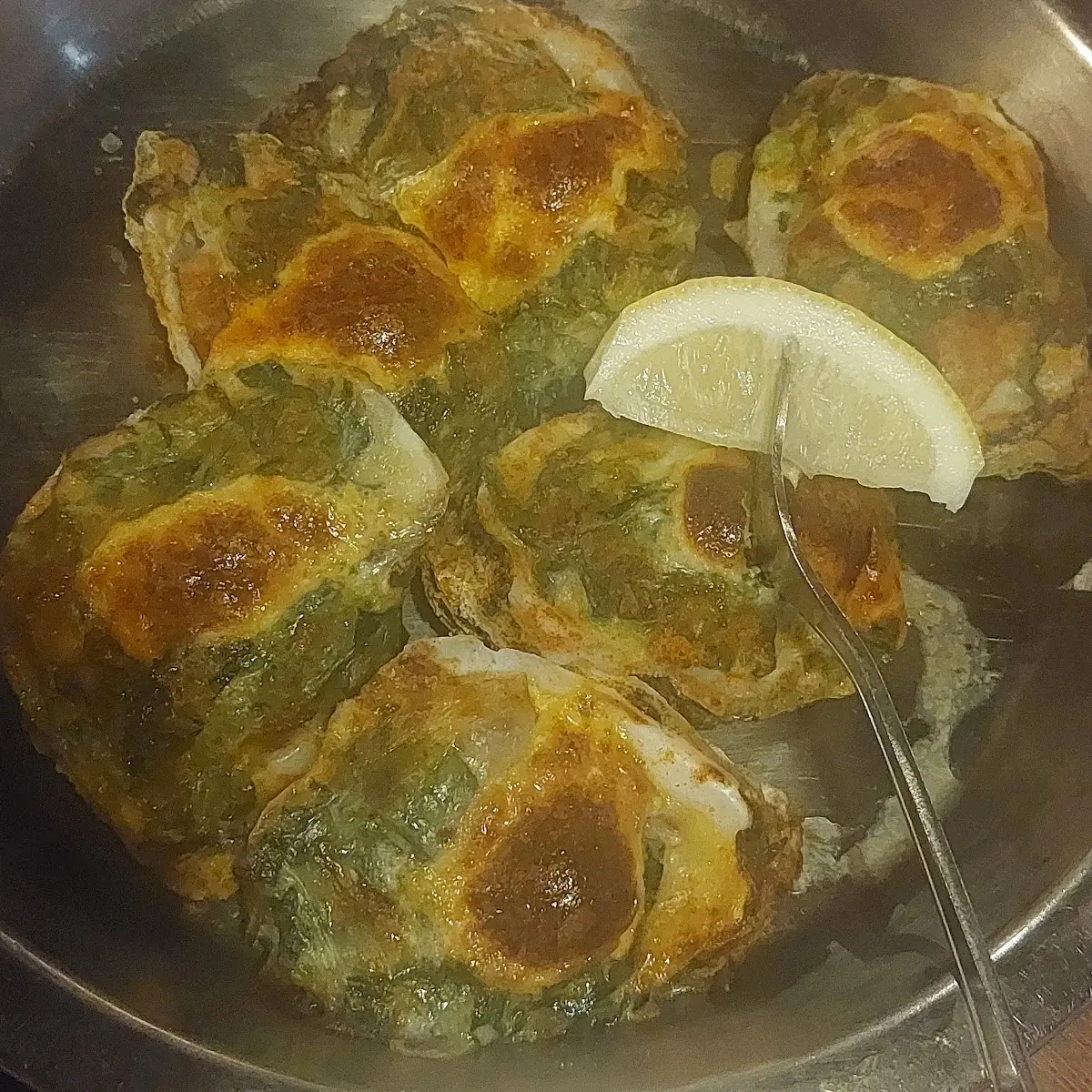 Oysters Rockefeller