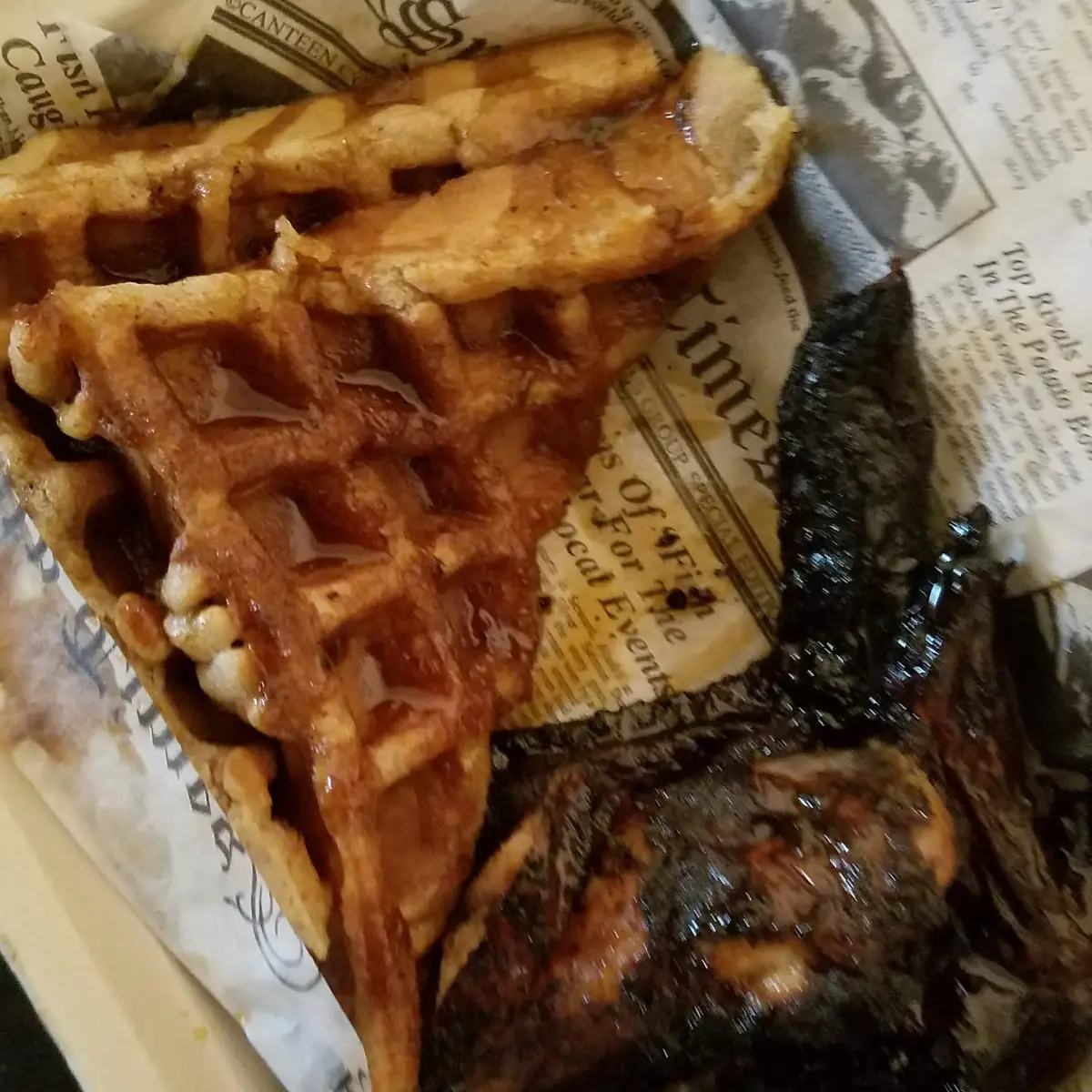 Chicken and Waffles
