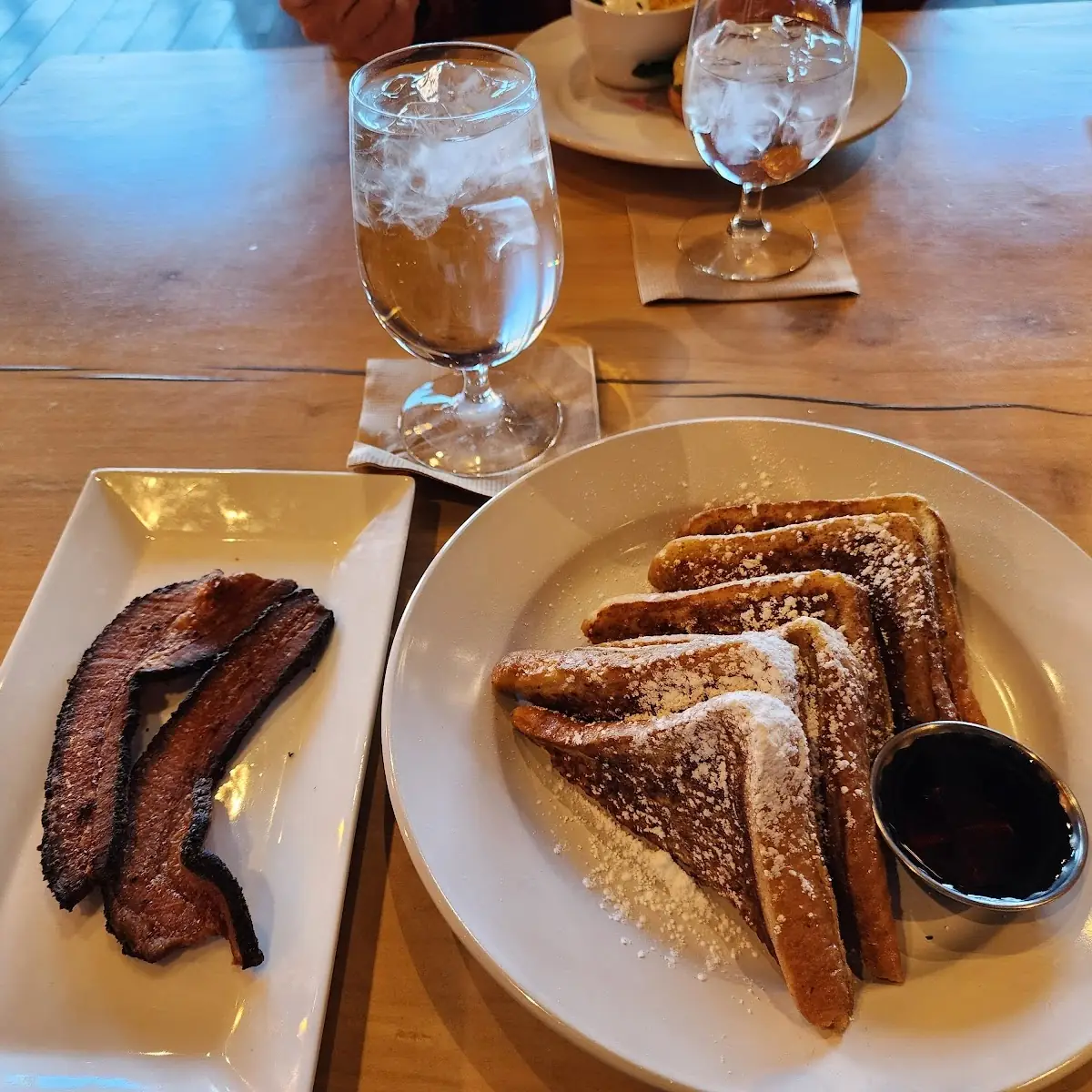 French Toast with Bacon