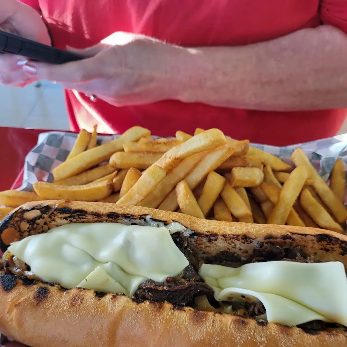 Cheese Steak Roll