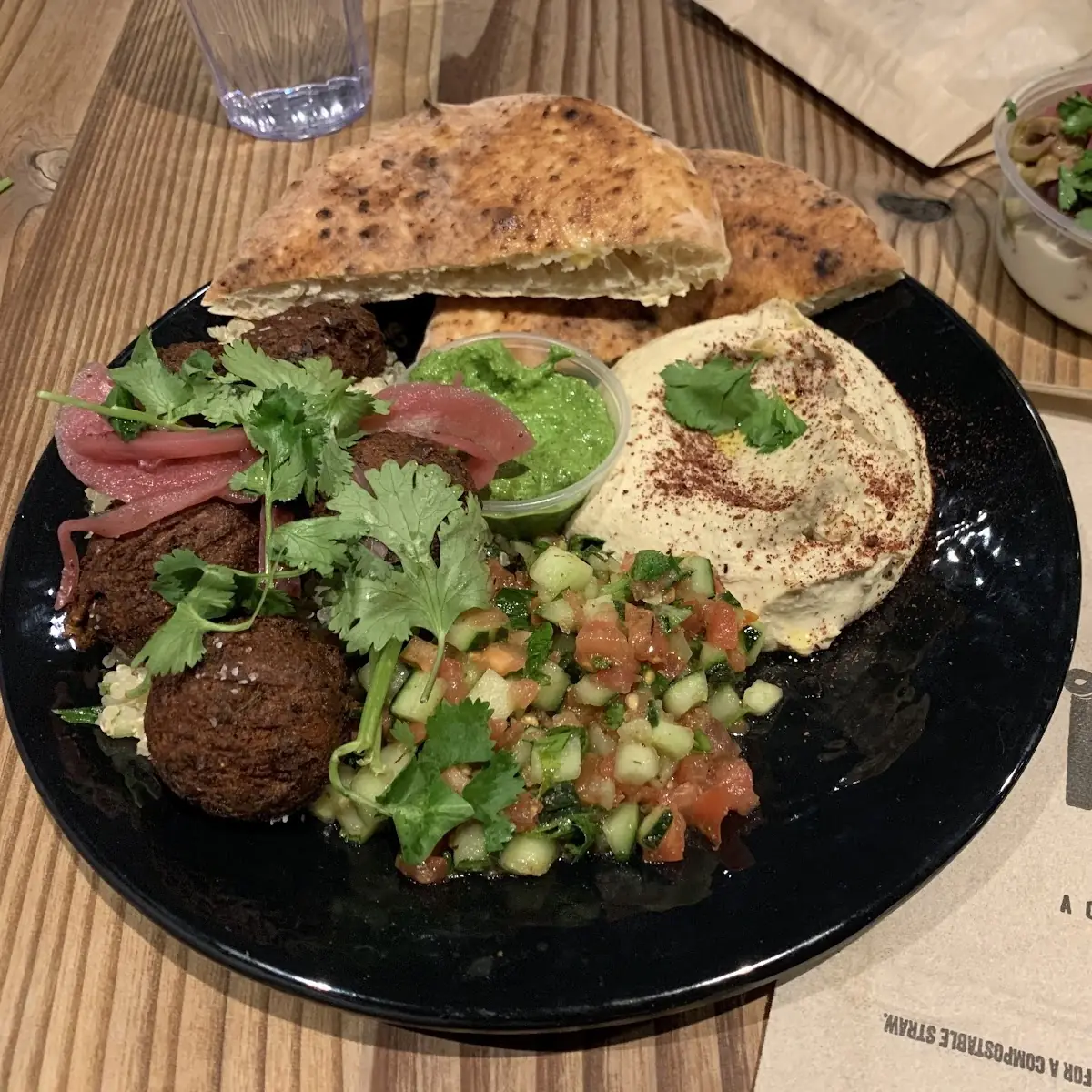 Grilled Chicken Hummus