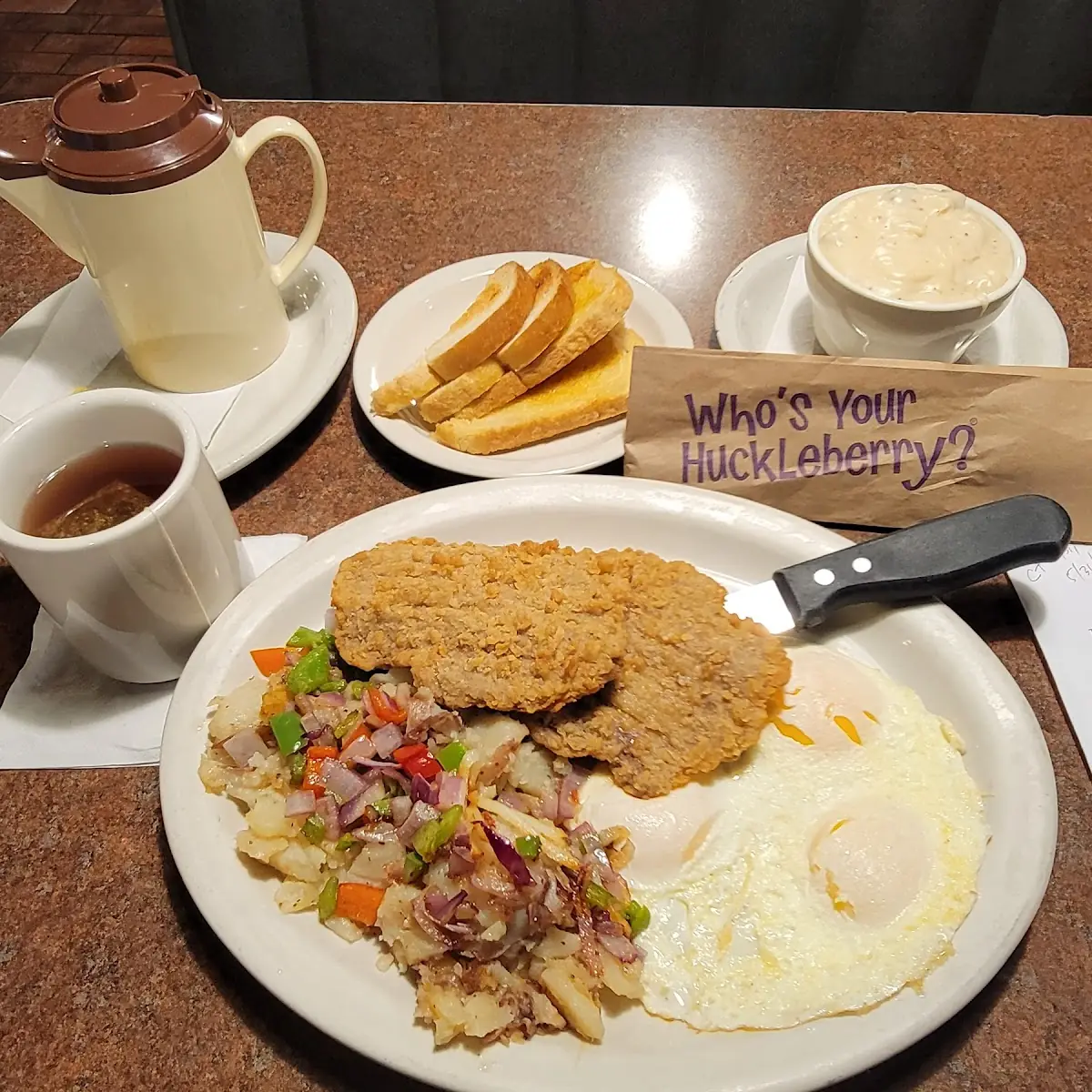 Chicken Fried Steak and Eggs