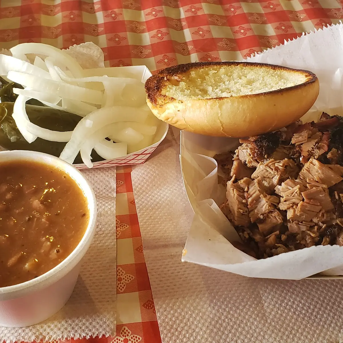 Chopped Brisket Sandwich