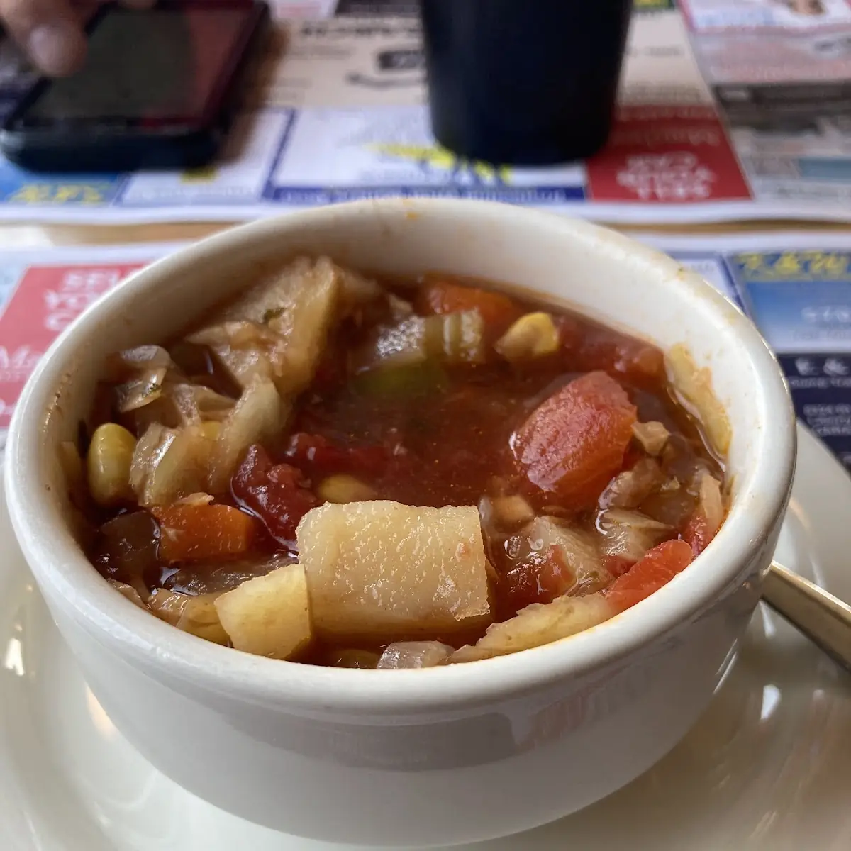Turkey Vegetable Soup-Cup