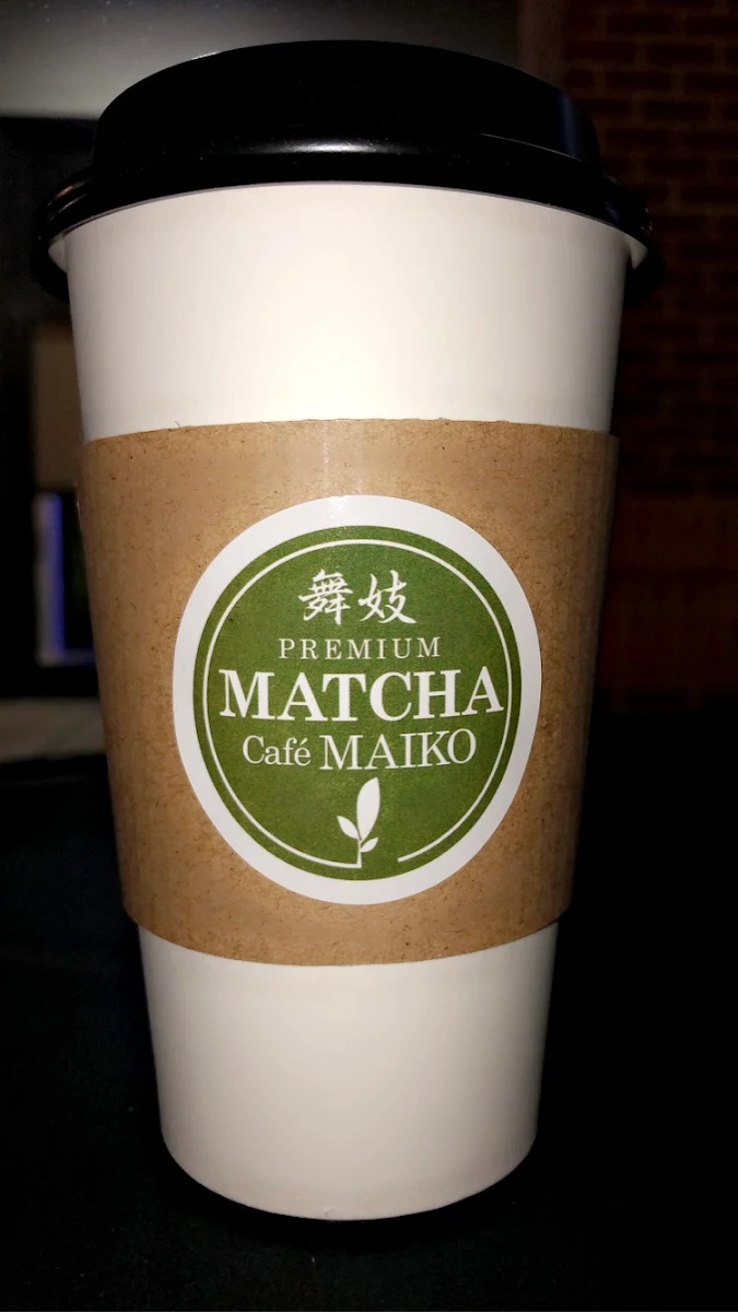 Matcha Latte w Almond Milk