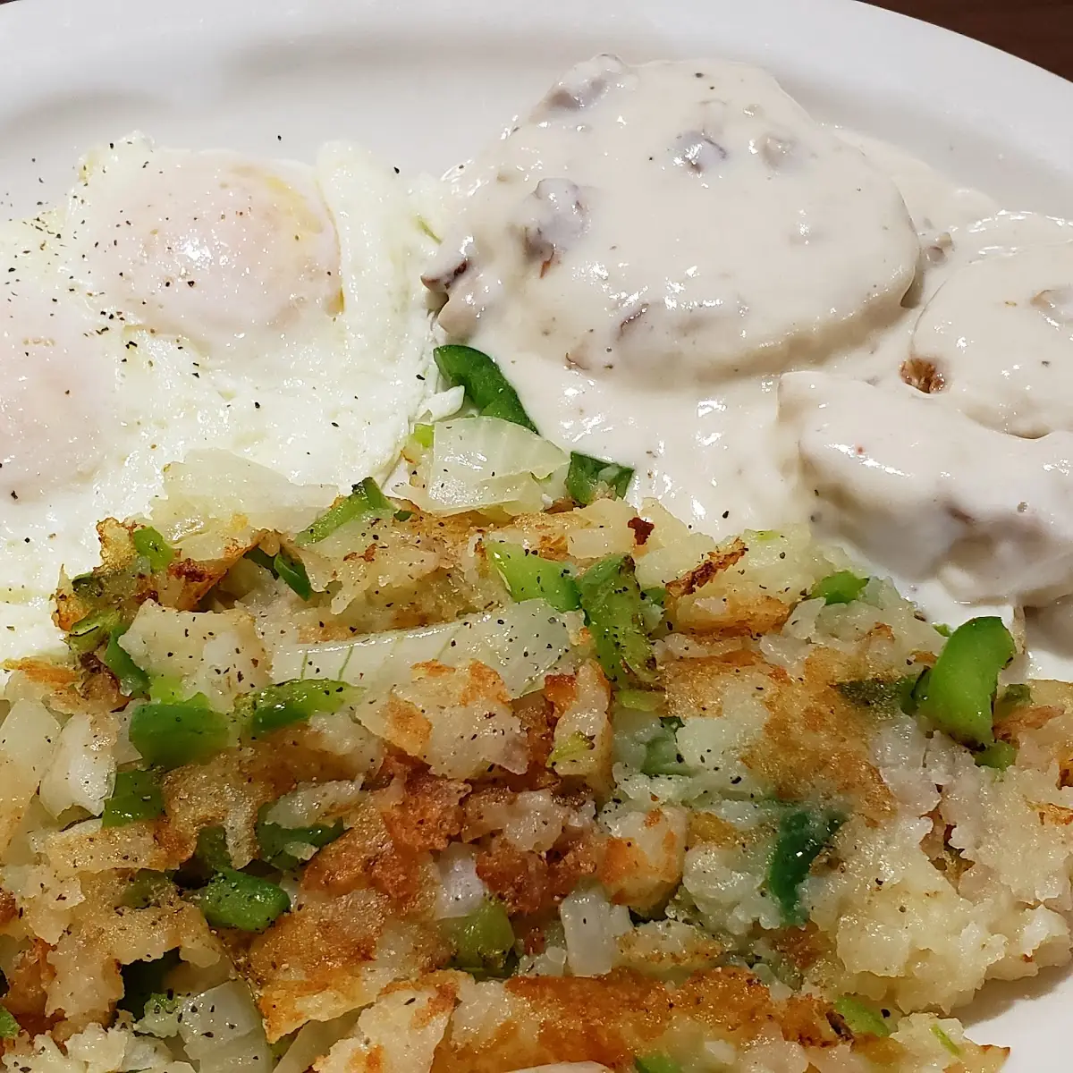 Country Chops & Eggs