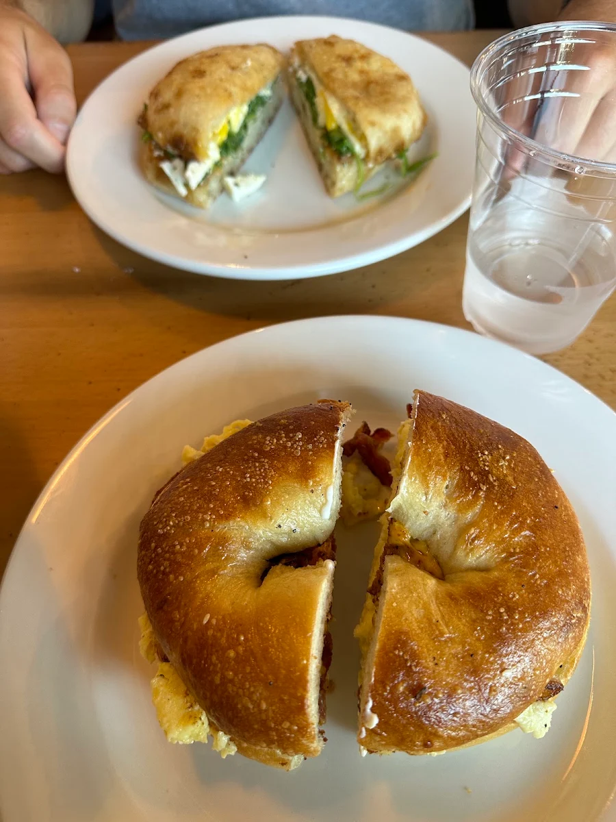 Bacon Egg and Cheese on Bagel