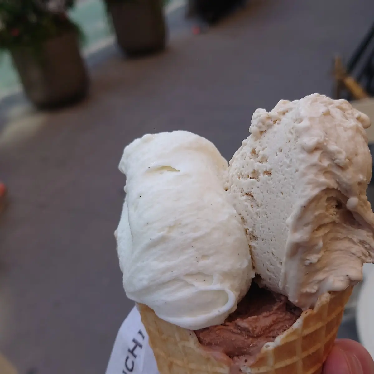 3 Scoop Ice Cream Cone