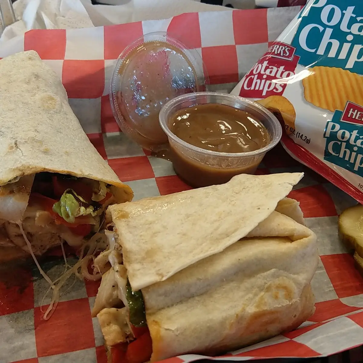 Grilled Tuscan Chicken Wrap
