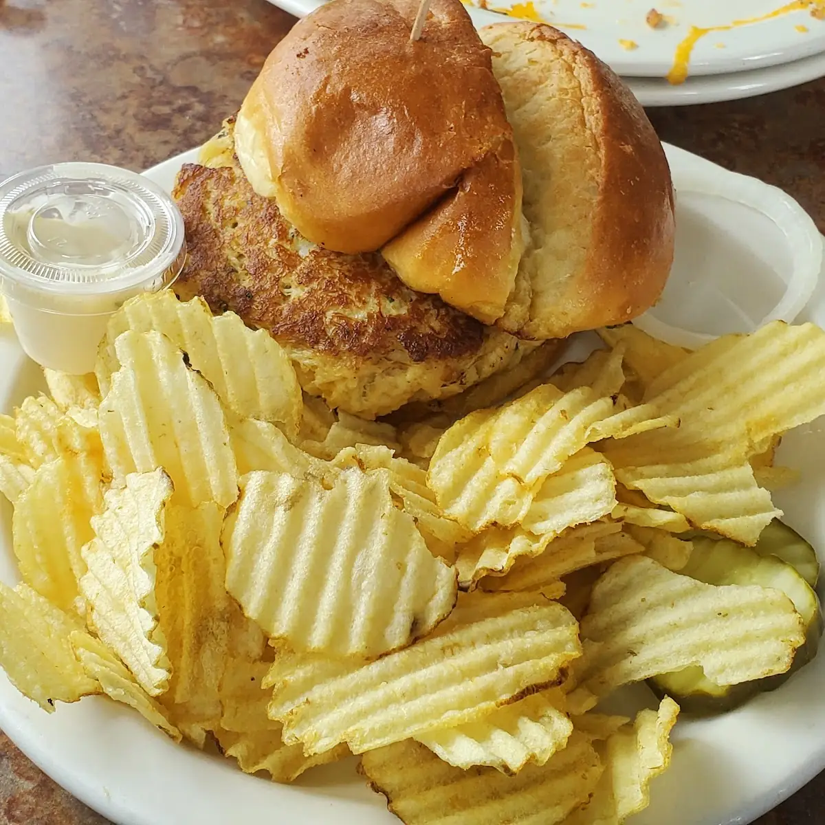 Crab Cake Sandwich