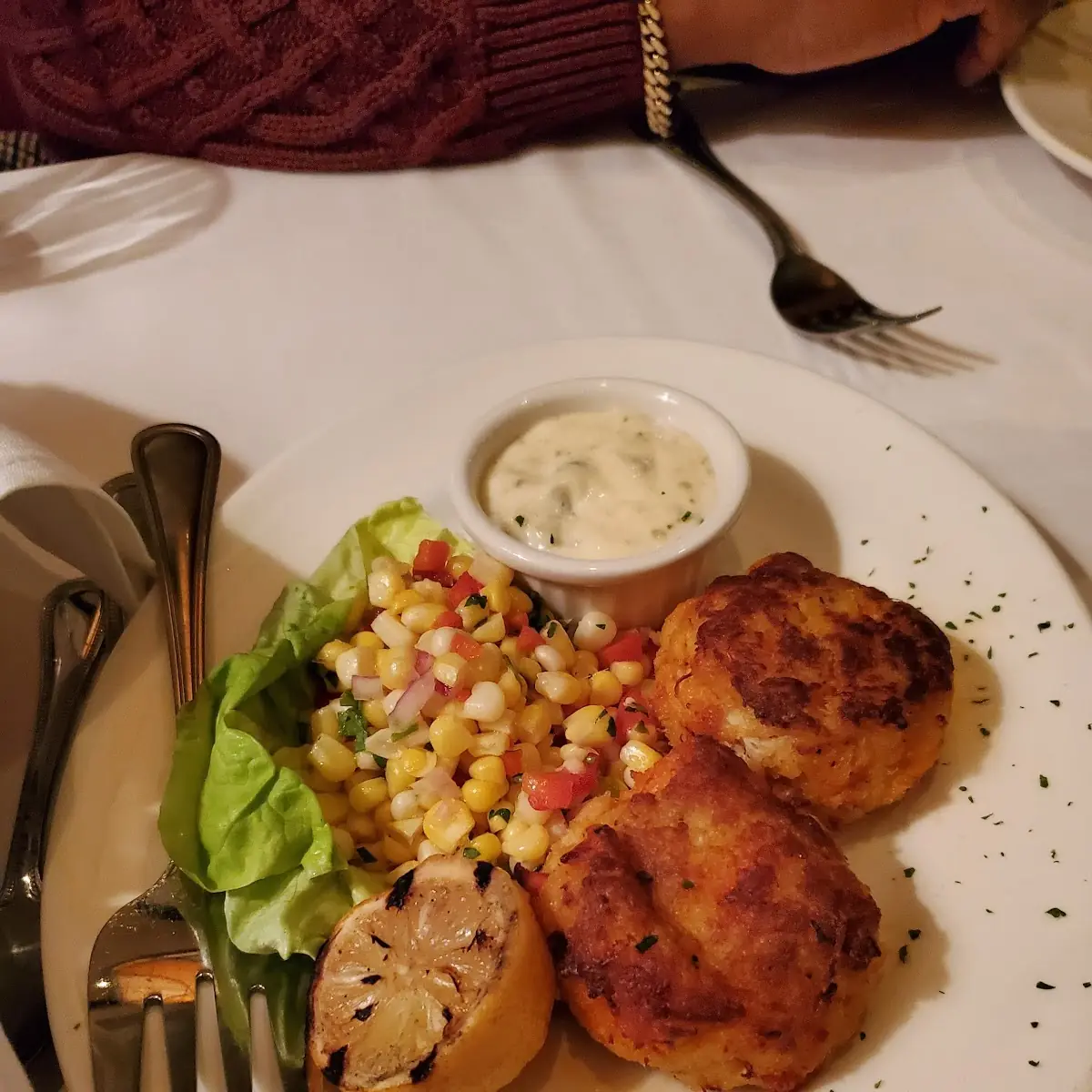 Lobster and Crab Cakes