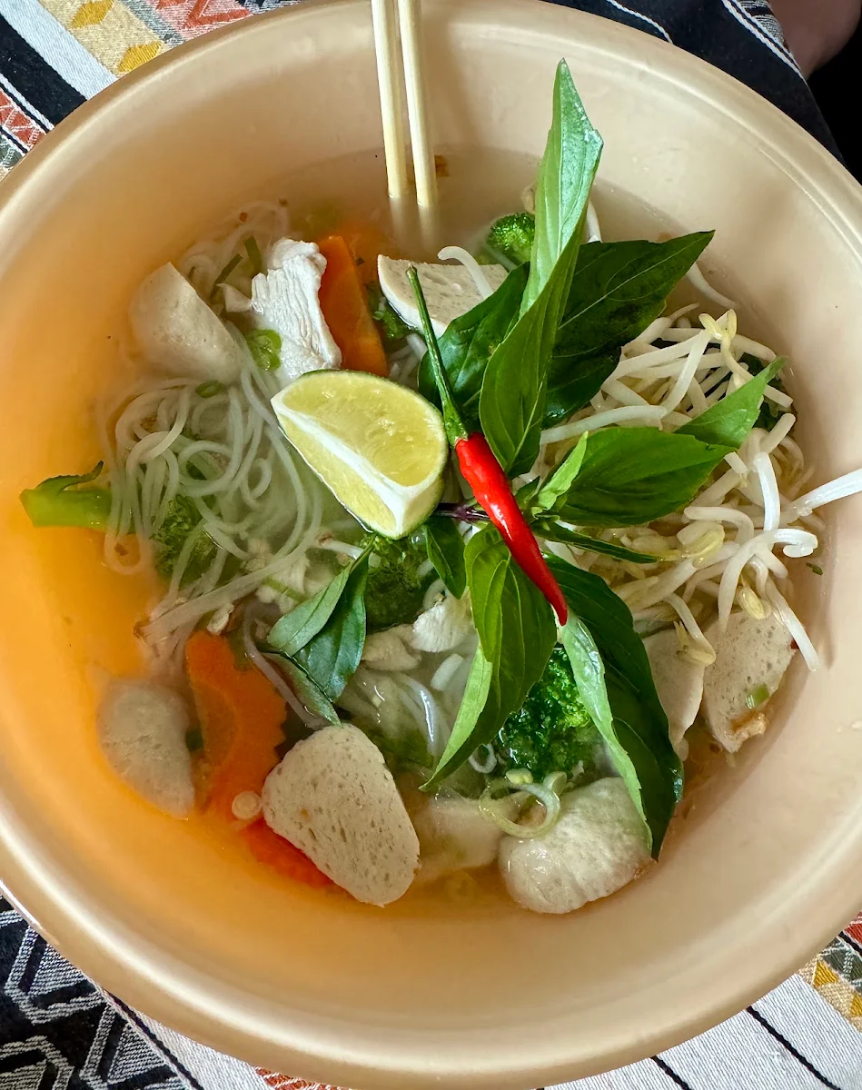 Chicken and Chicken Ball Soup