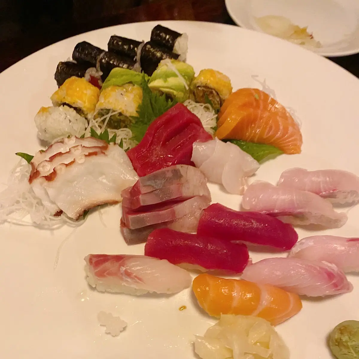 Sashimi Deluxe Entree