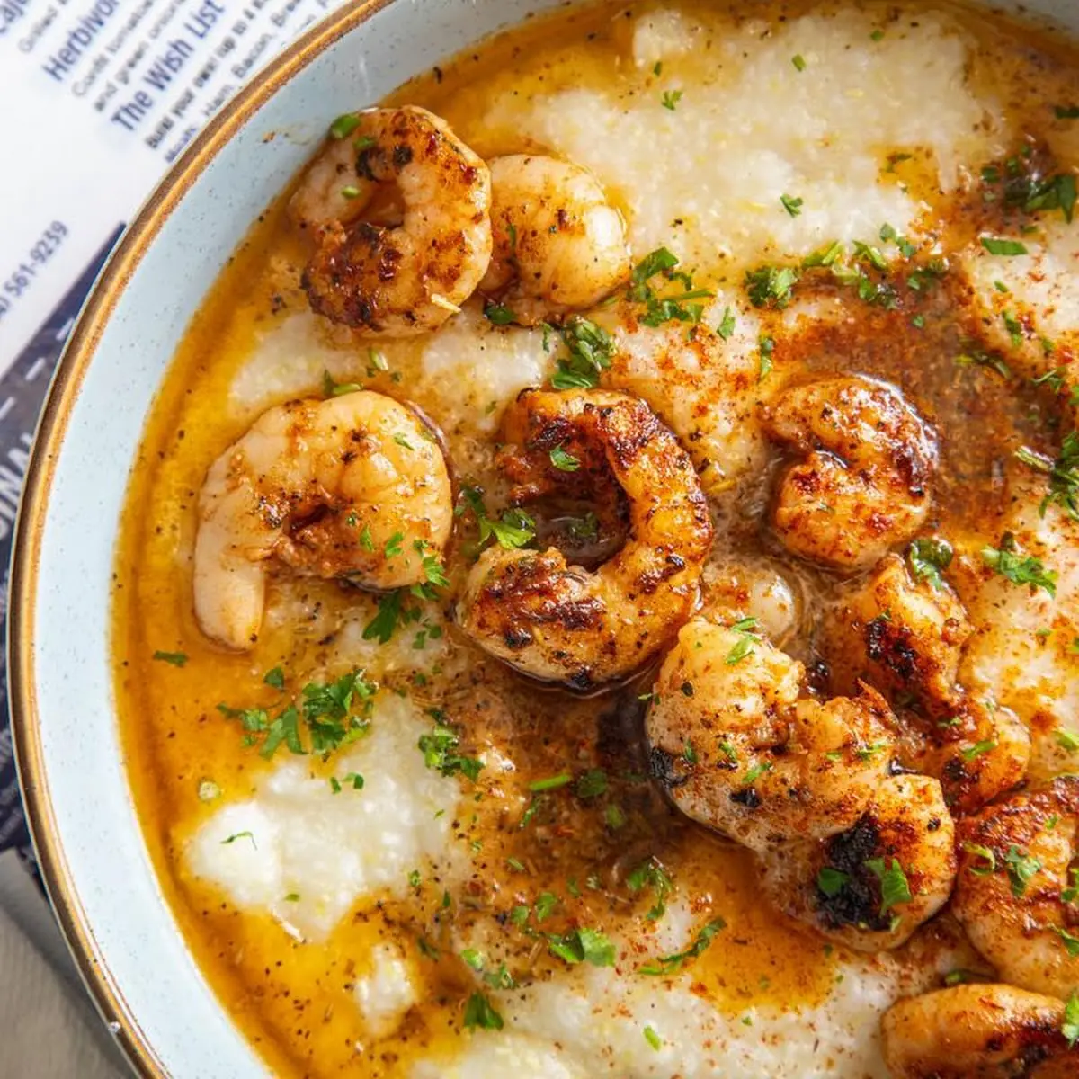Orleans Shrimp & Grits