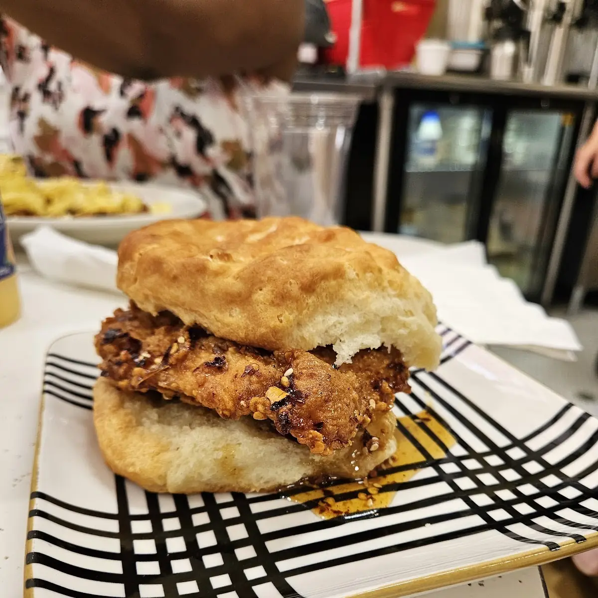 Sisi's Spicy Chicken Biscuit