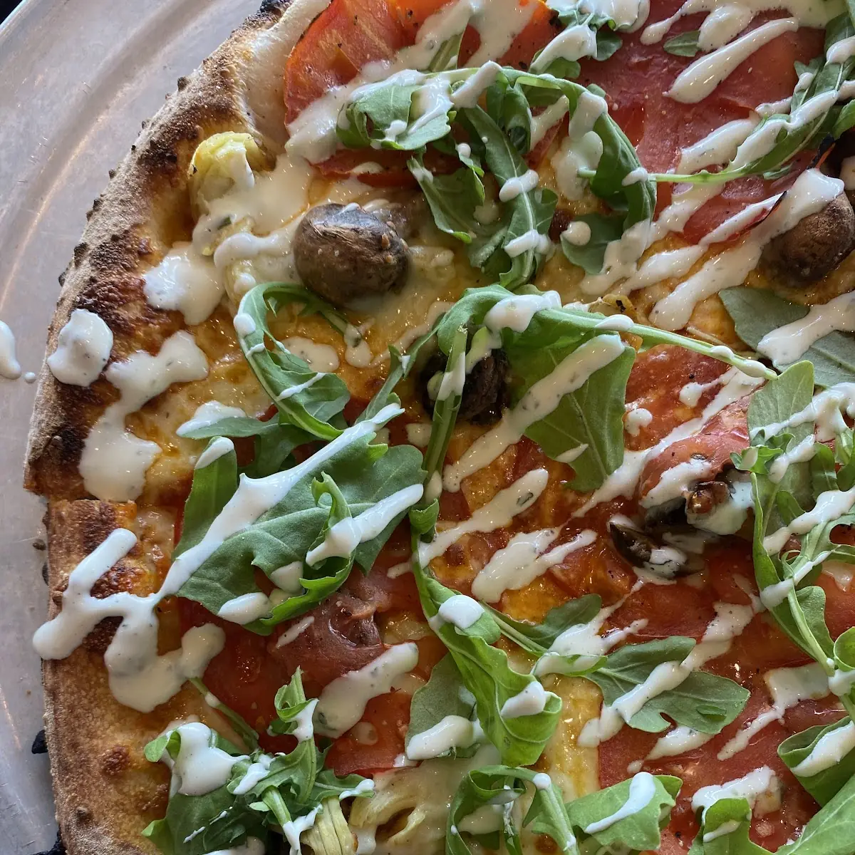 Garden Veggie Pizza Pie