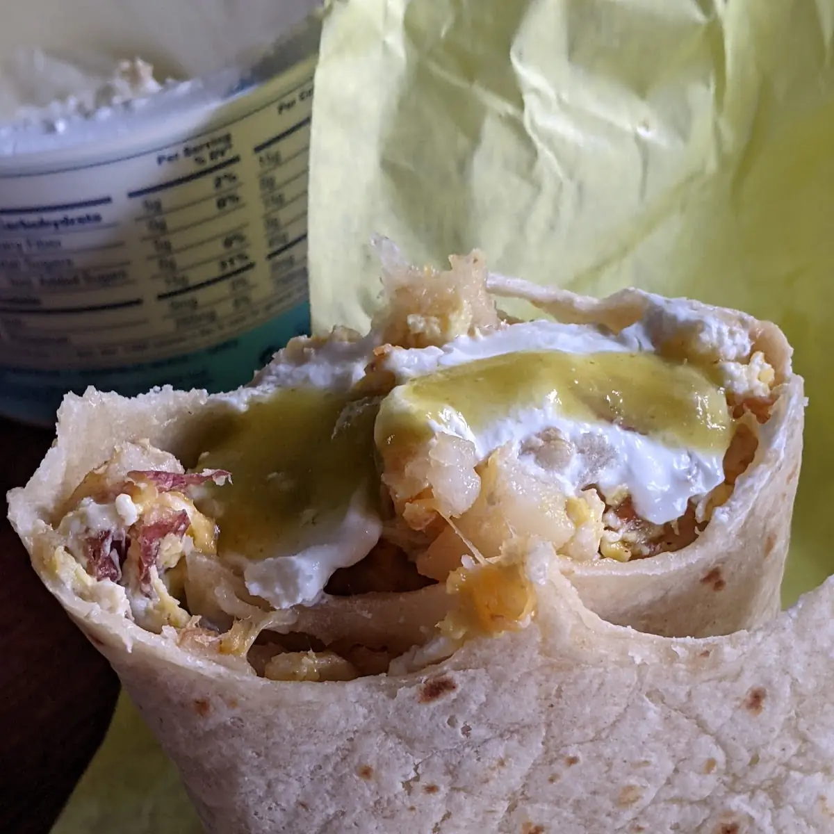 Fajitas burrito Chicken
