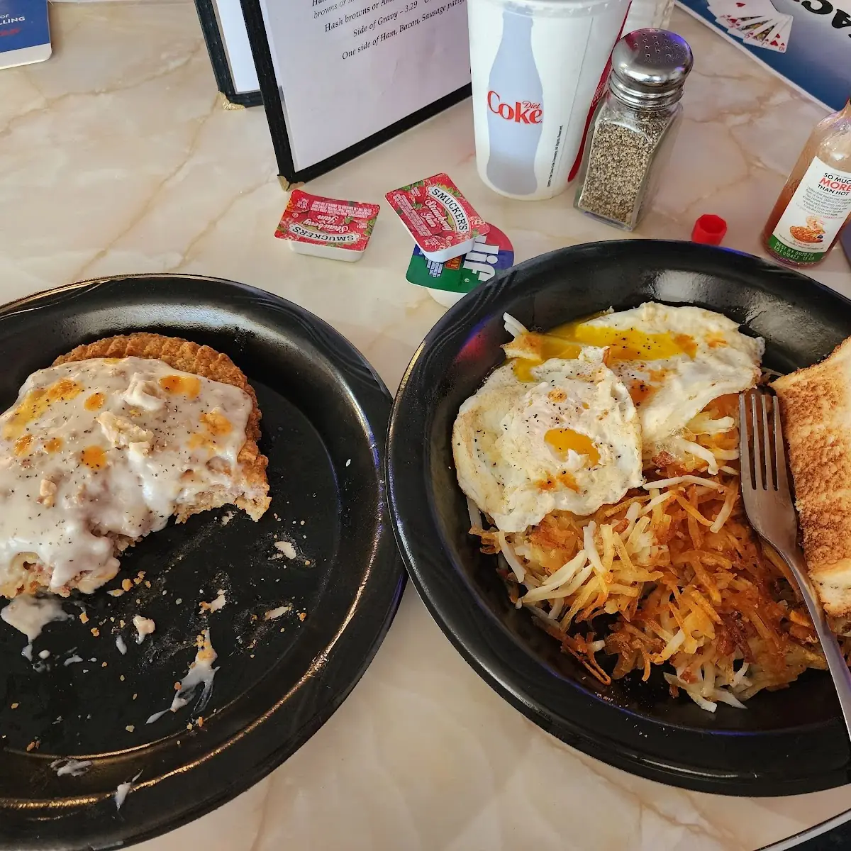 Chicken Fried Steak Breakfast