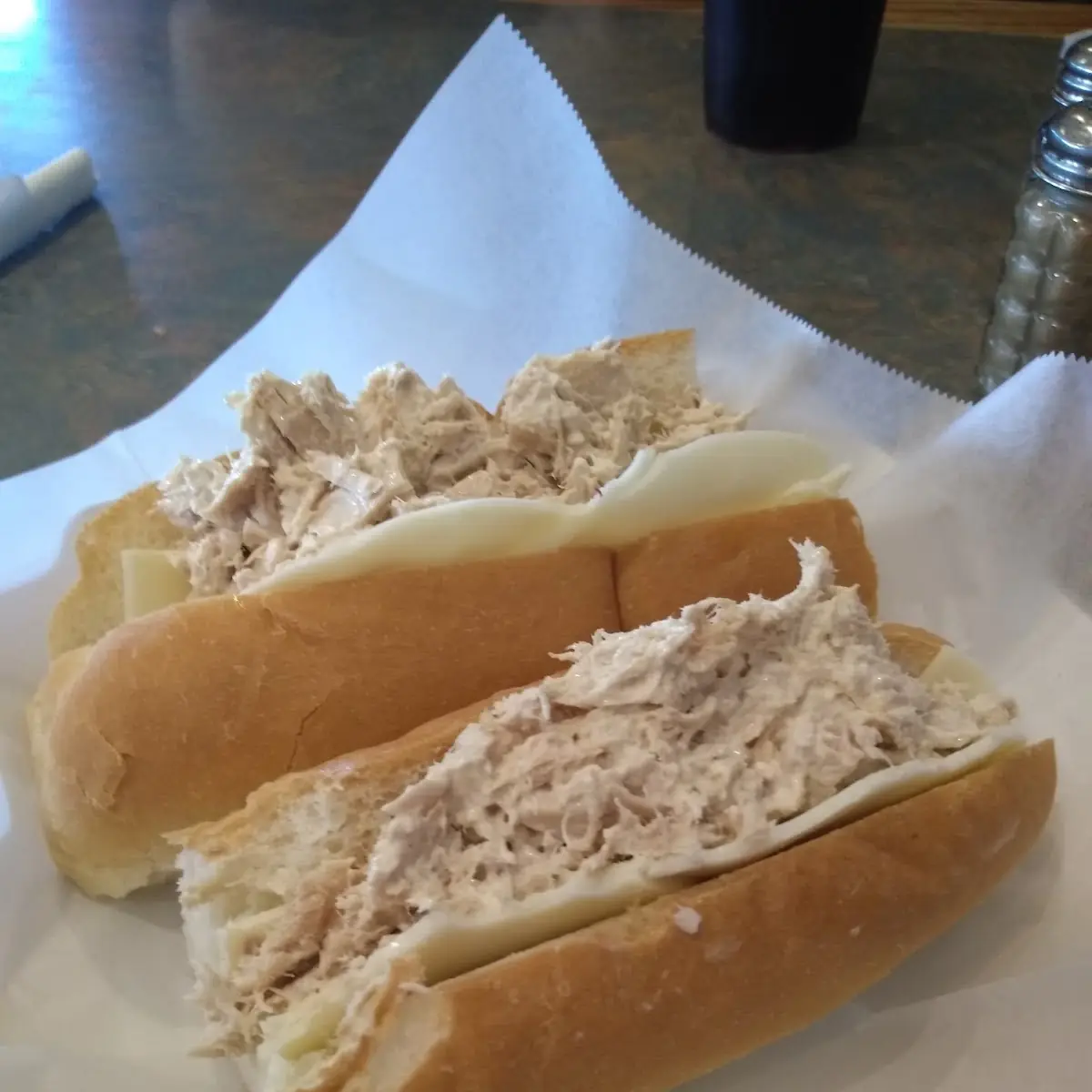 Tuna and Cheese Sub
