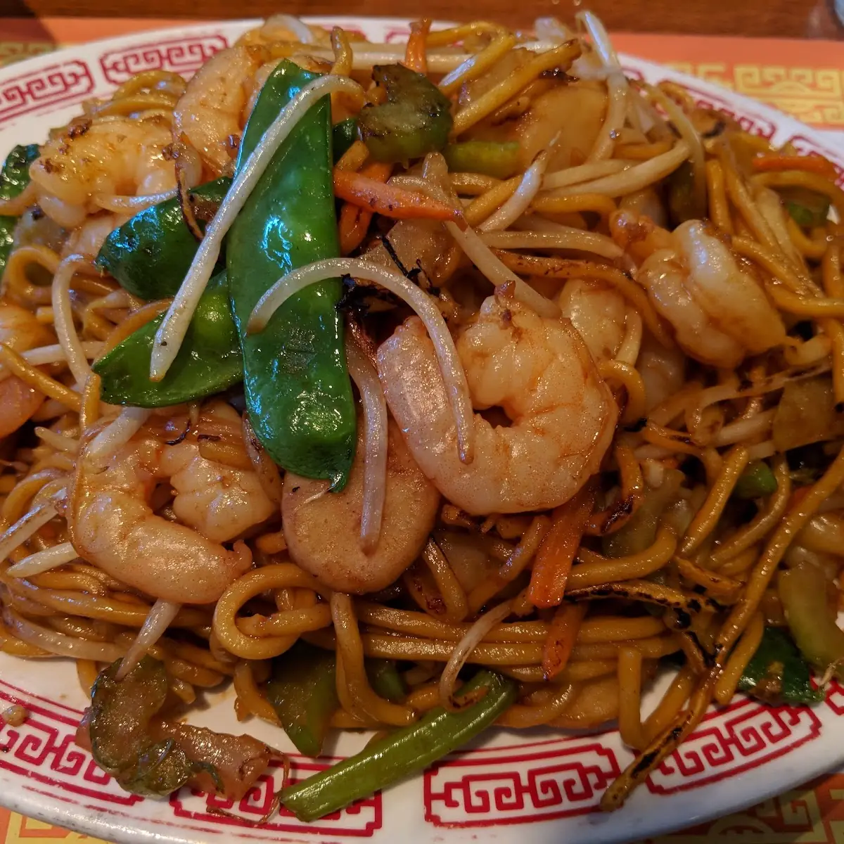 Shrimp Chow Mein or Chop Suey