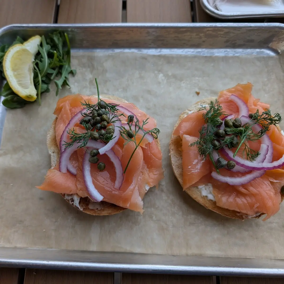 Smoked Salmon Bagel