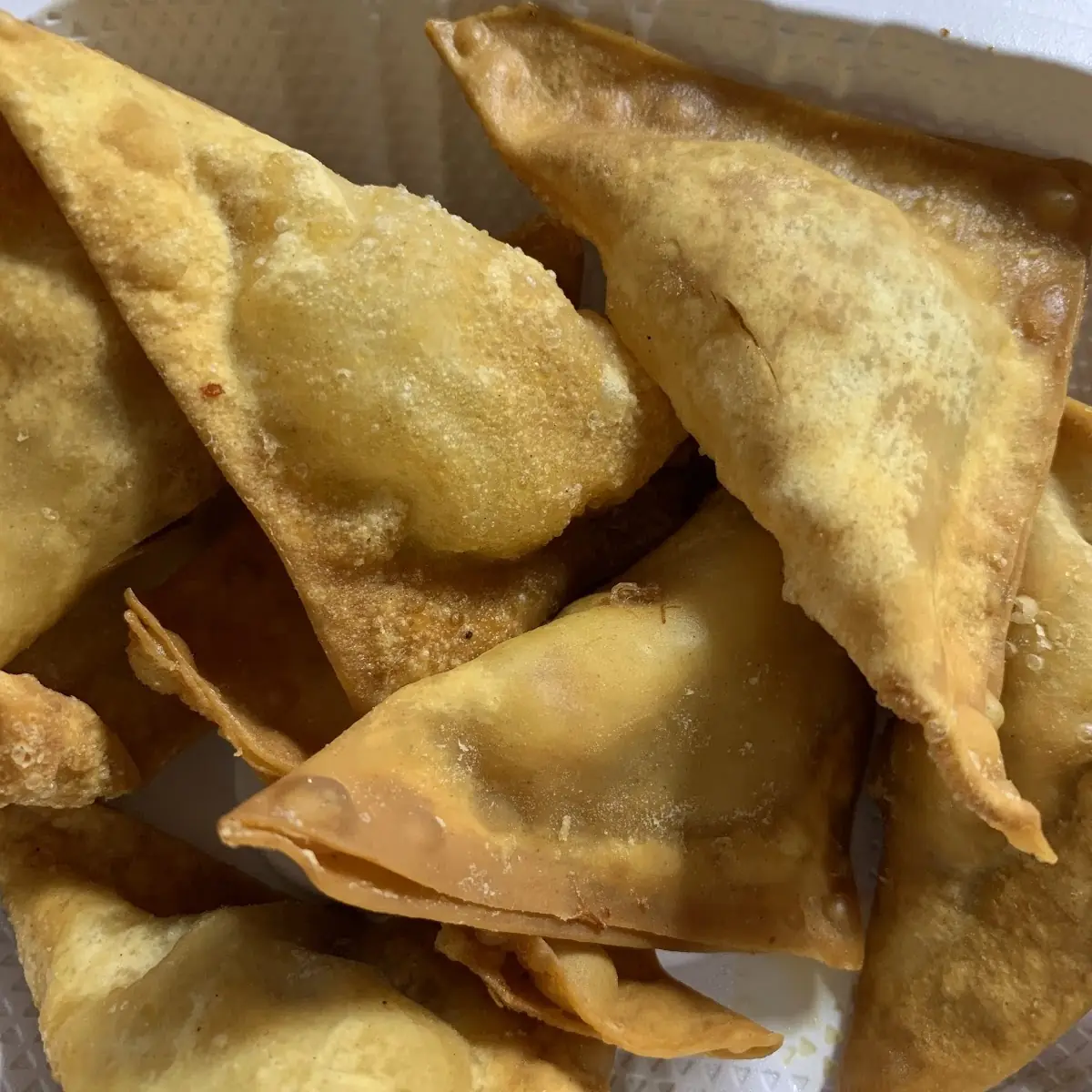 Fried Cream Cheese Salmon Wontons