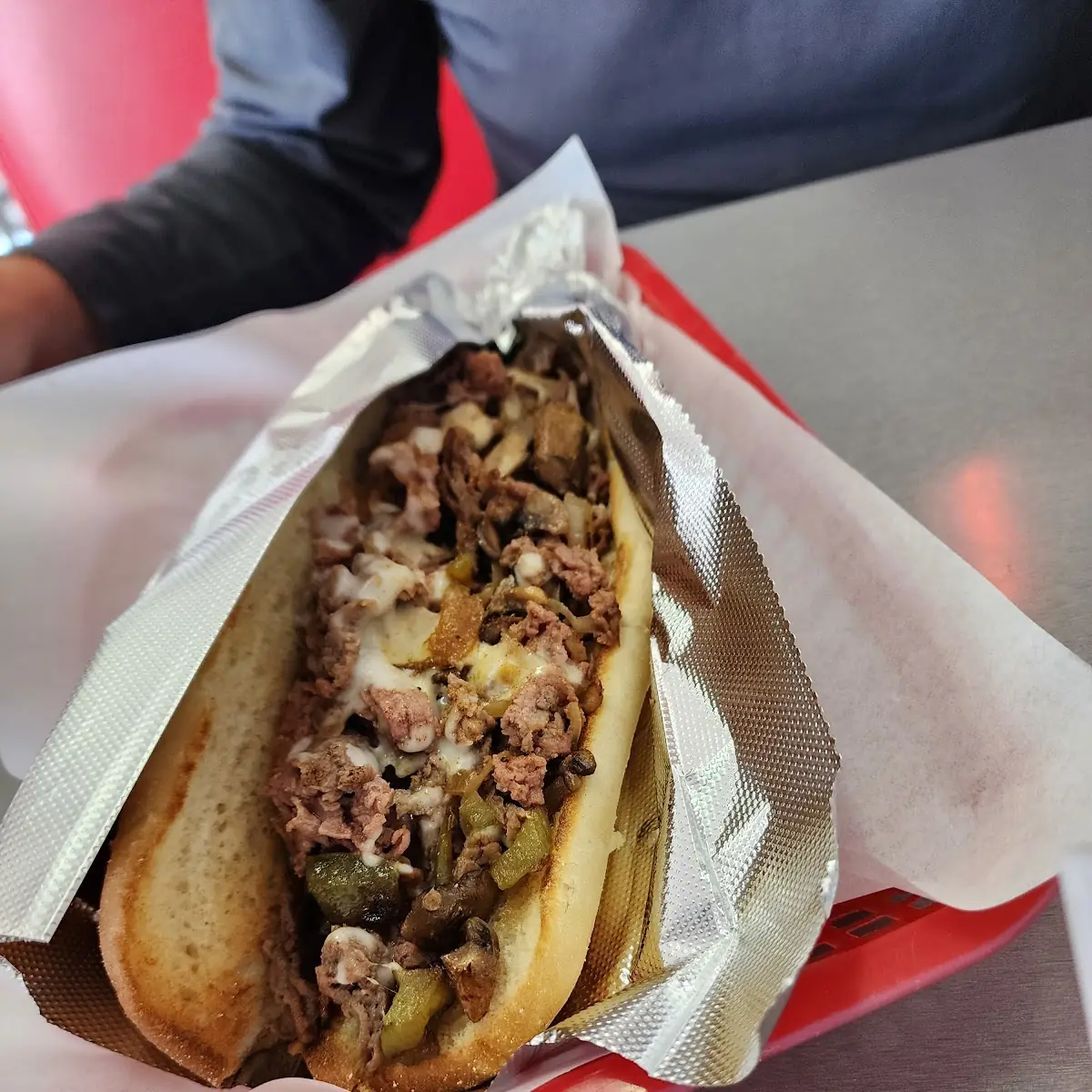 Philly Cheesesteak Sandwich