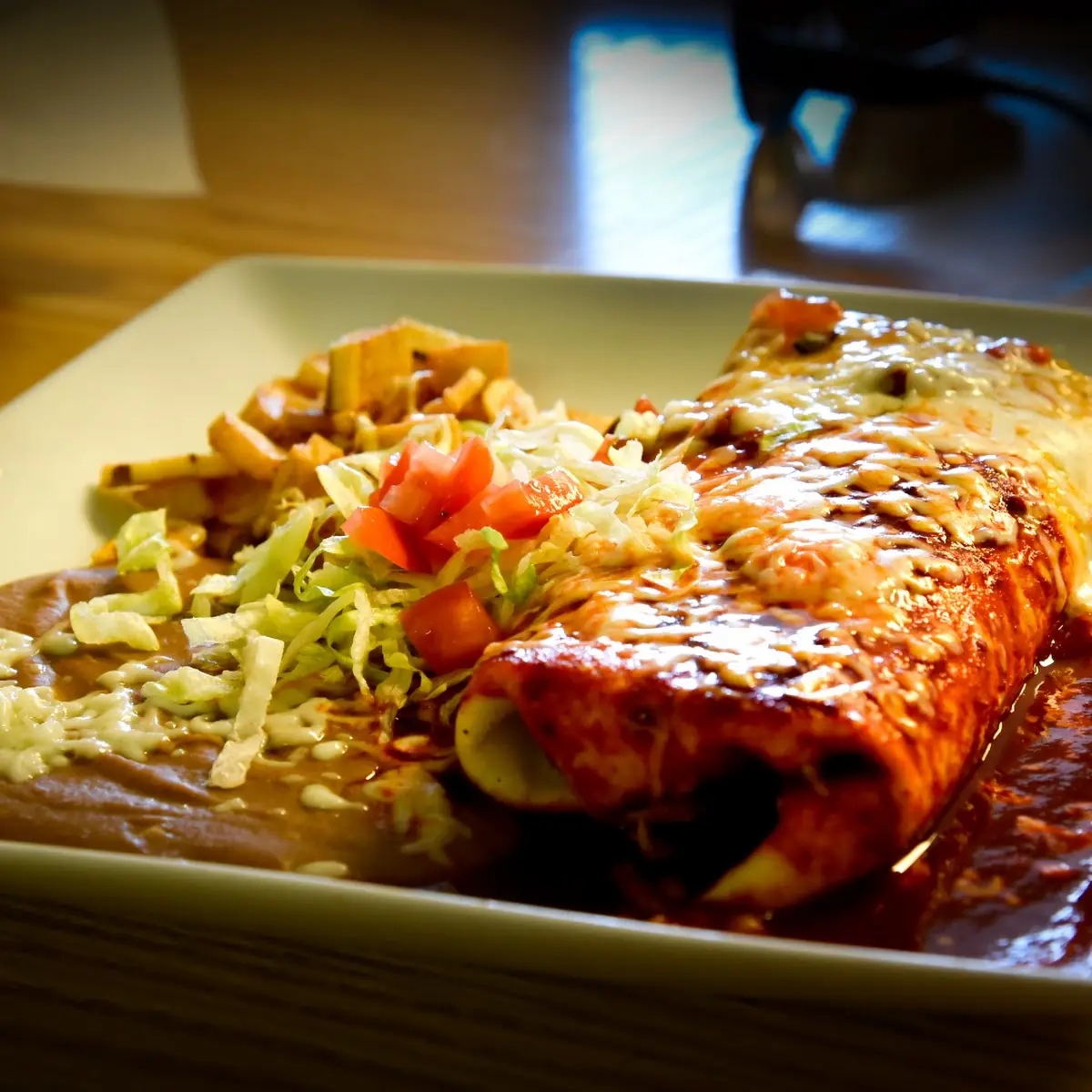 Breakfast Burrito Plate