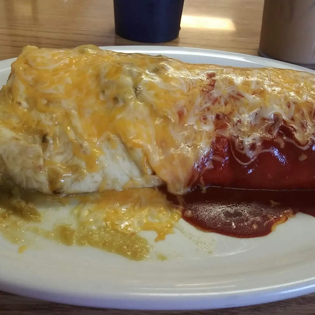 One Burrito One Enchilada And