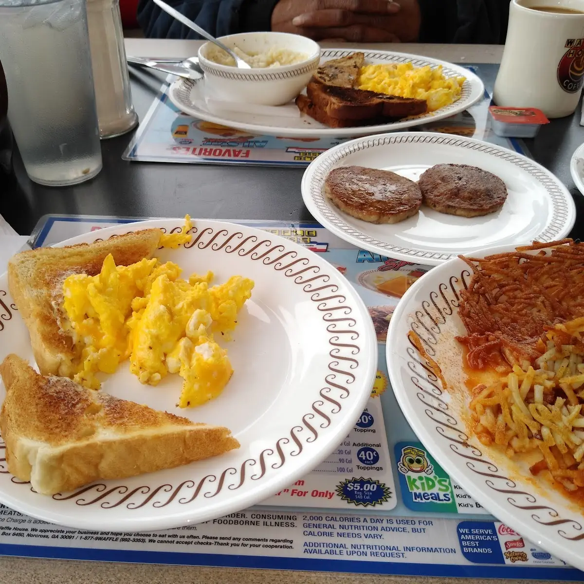 Scrambled Eggs and Texas Toast