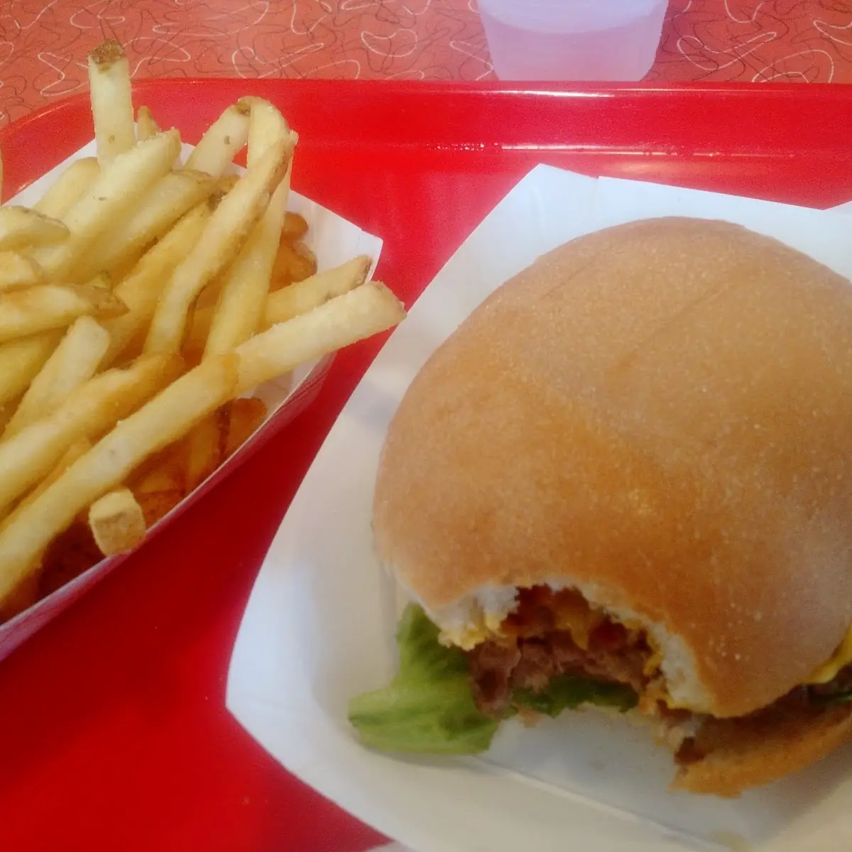 Burger Fries