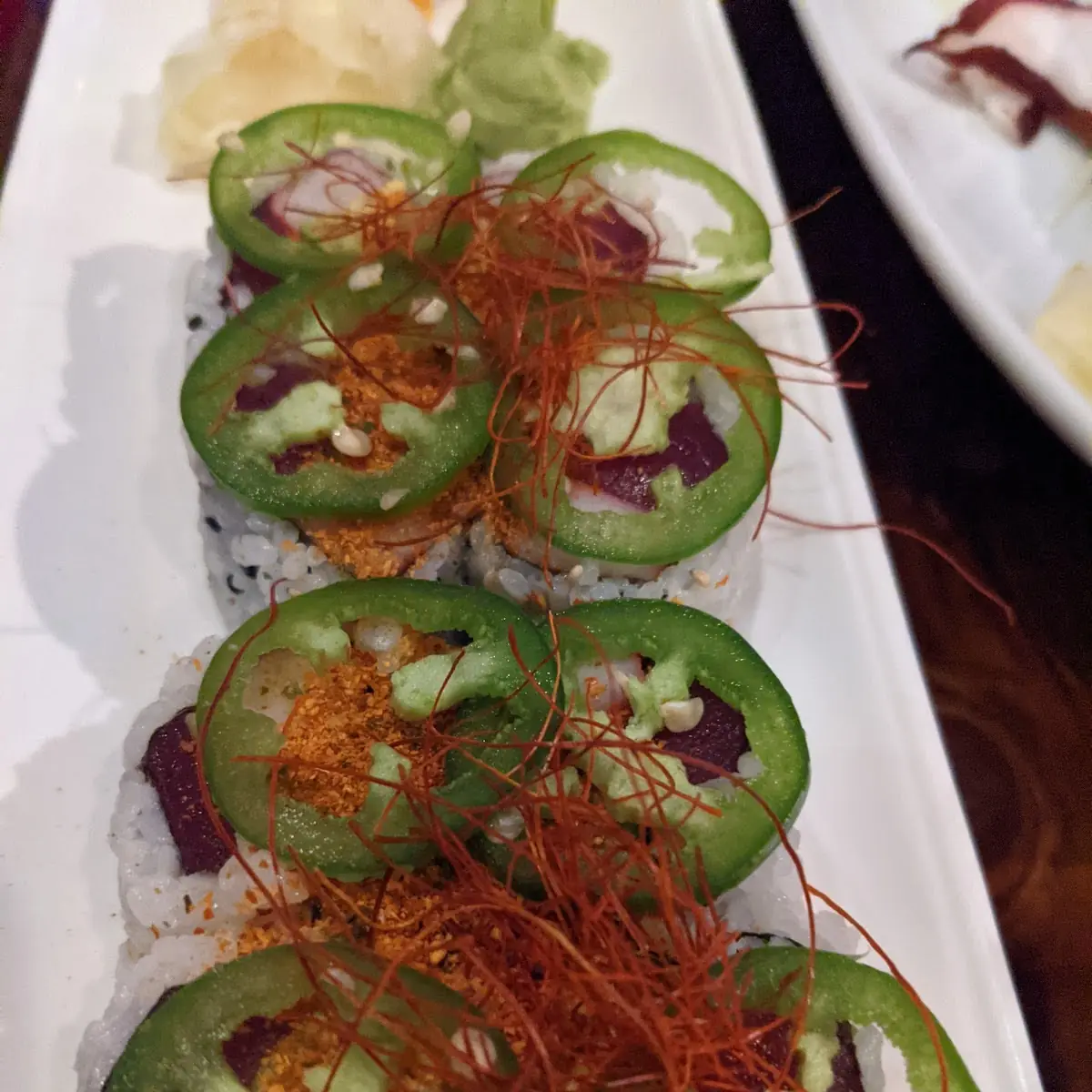 Yellowtail Jalapeño Sushi