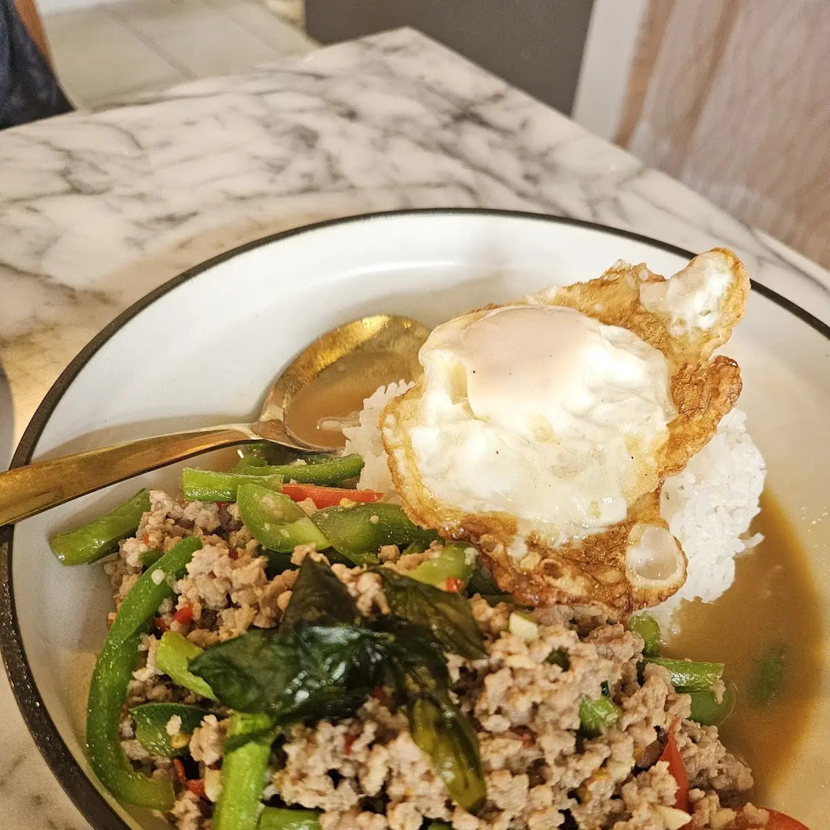 Kra Pao with Pork