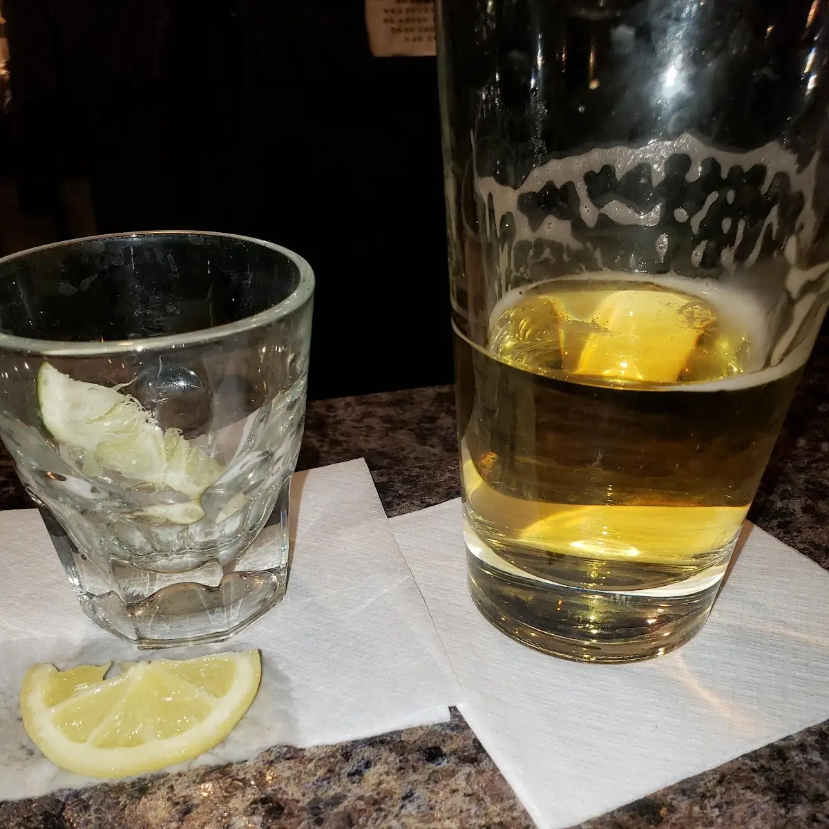 Double Shot of Patron Silver