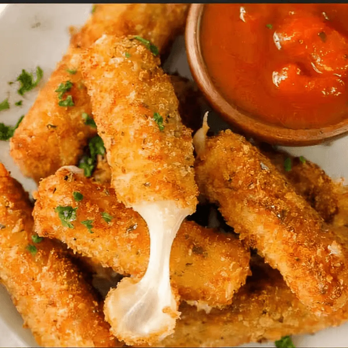 Beer Battered Mozzarella Sticks