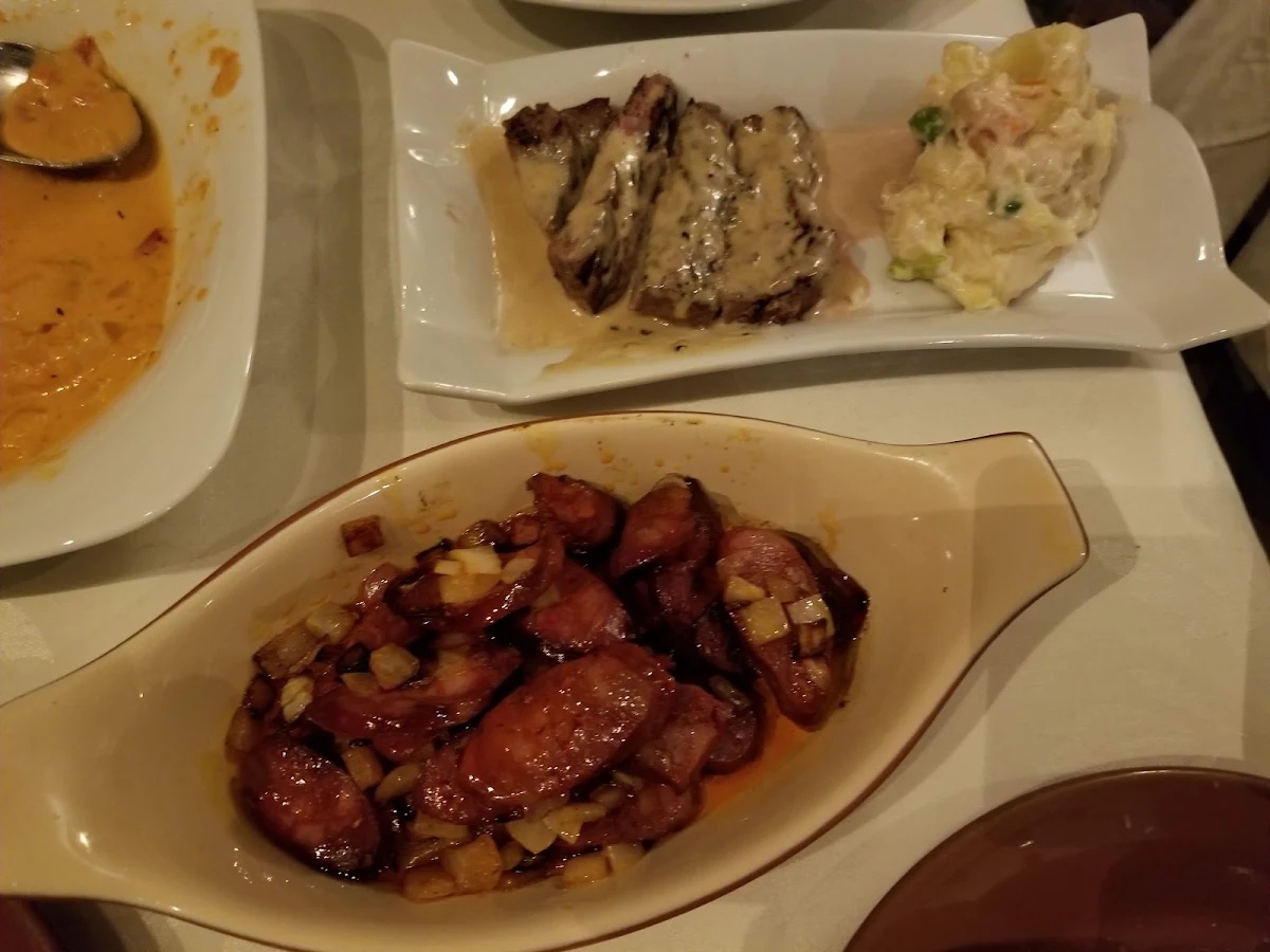 Sauteed Chorizo Sausage and Angus Beef Tenderloin, Casa Barcelona