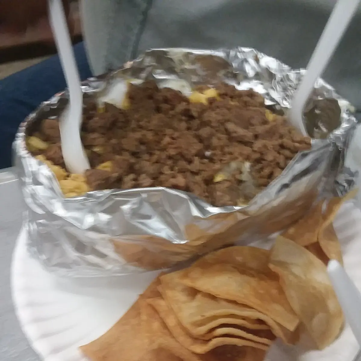 Papa Asada Con Bistec