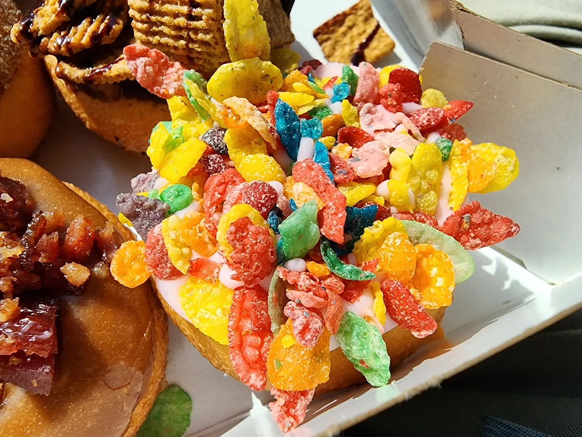 Fruity Pebbles Donut