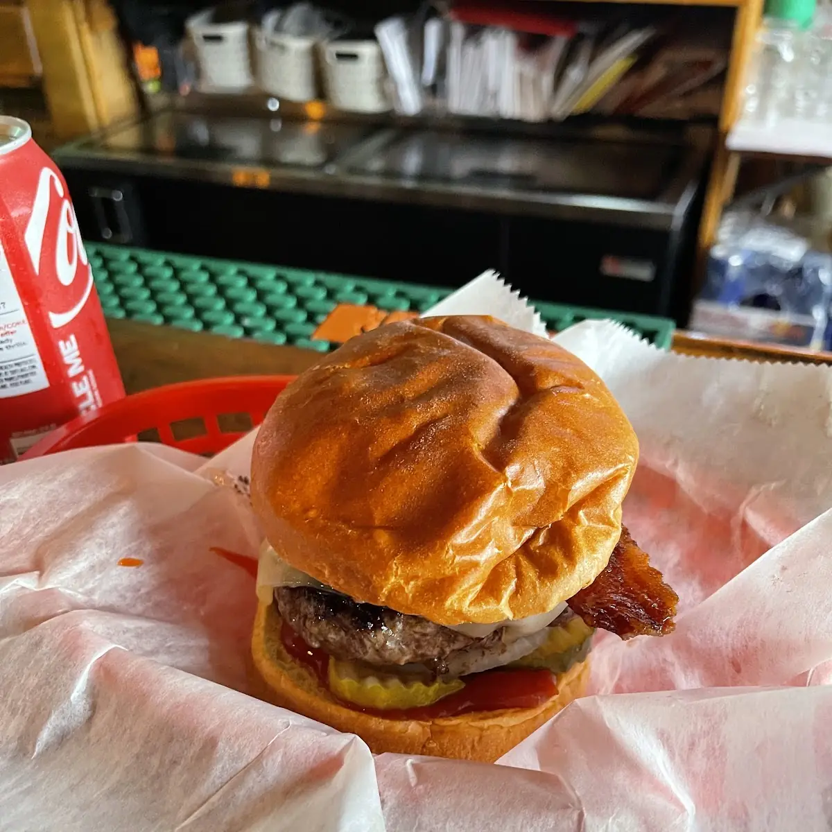 Bacon Swiss Burger