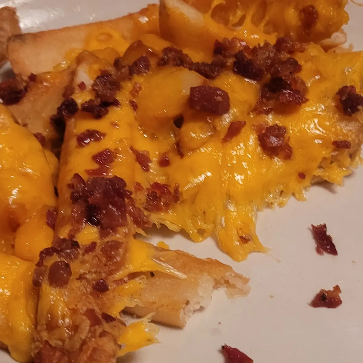 Cheese Fries with Bacon